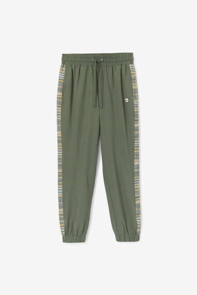 Fila Kensie Wind Pants Olive - Womens - 23076KQPI